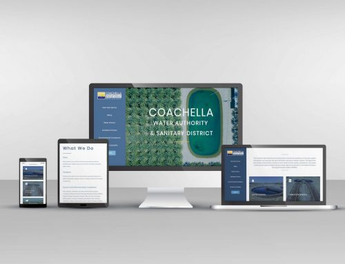 Coachella Water Authority and Sanitary District: Website Design