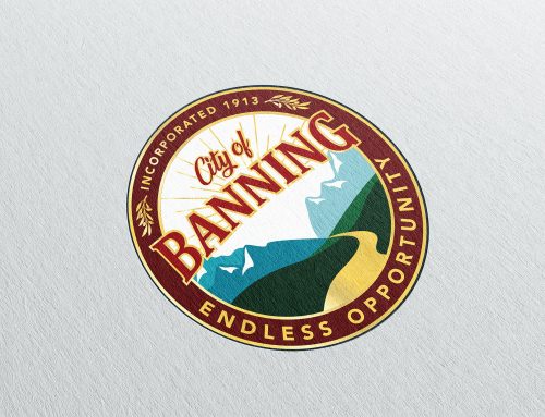 Banning: City Seal Design & Inspire Banning brochure